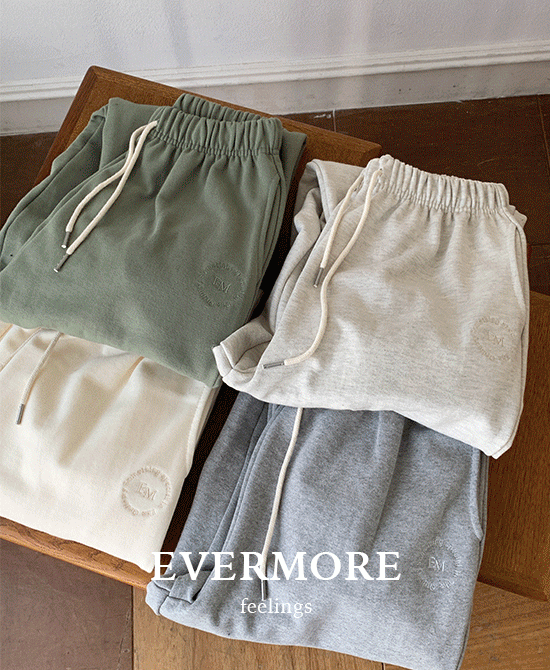 [evermore] 모네조거팬츠 (4color) *당일출고